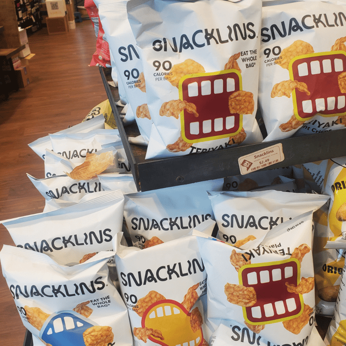 Snacklins Packaging design